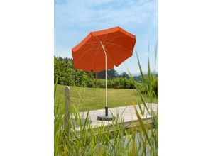 Schneider Schirme Sonnenschirm Ibiza, abknickbar, ohne Schirmständer, orange