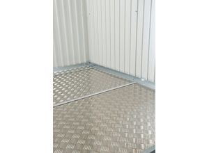 Biohort Gerätehaus-Fußboden »Gr. 150«, BxT:141x69 cm, für Geräteschrank, silberfarben