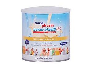 HANSEPHARM Power Eiweiß plus Vanille Pulver 750 g