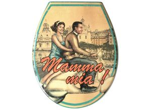 ADOB WC-Sitz »Mamma Mia«, mit Absenkautomatik, weiß