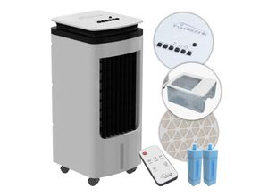 TroniTechnik Mobiles Klimagerät 4in1 Klimaanlage Luftkühler LK02 Ventilator, inkl. Fernbedienung und Filter