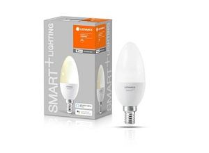 LEDVANCE LED-Lampe SMART+ WiFi Candle 40 E14 4,9 W matt