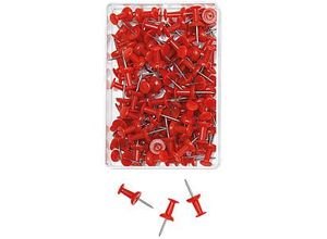 Produktbild 100 WEDO Pinnnadeln Diabolo rot