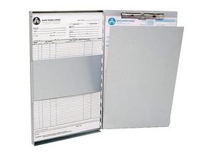 Produktbild WESTCOTT Klemmbrett E-17004 00 DIN A4 silber Aluminium
