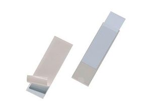 Produktbild DURABLE Beschriftungsschilder mit selbstklebender Hülle POCKETFIX® genarbt Ordner, Mappen, Hefter, etc., 10 St.