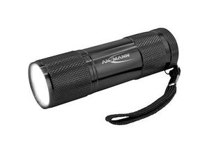 ANSMANN Action COB LED LED Taschenlampe schwarz 9,5 cm, 200 Lux, 175 Lumen, 1 W
