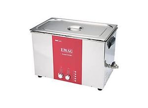 Ultraschallreiniger EMAG Emmi® D 280, Edelstahl, 28 l, Sweep & Degas, Zeitschaltuhr, Ablauf & Heizung