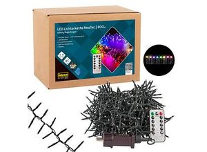 Idena Galaxy 800er LED Lichterkette grün 1,75 m