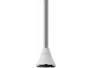 Turm-Ventilator 100 w Ultra-Stille mit 8 Geschwindigkeiten - Weiß