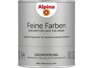 Alpina - Feine Farben Lack Grundierung 750 ml weiß Buntlacke
