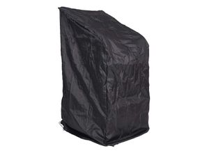Abdeckhaube MCW-J41, Abdeckplane Schutzplane Schutzhülle, Stuhl Gartenmöbel Outdoor Gartenstuhl, 110x70x70cm, anthrazit