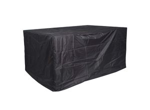Abdeckhaube MCW-J41, Abdeckplane Schutzplane Schutzhülle, 130x215x170cm Gartenmöbel Hollywoodschaukel Outdoor, anthrazit