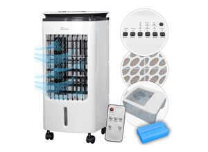 TroniTechnik® Mobiles Klimagerät 3in1 Klimaanlage Luftkühler LK02 Ventilator, inkl. Fernbedienung, Filter, 3in1 Air Cooler