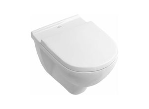Villeroy&boch - v&b Wand-Tiefspül-WC Targa weiß spülrandlos Toilettenschüssel Toilette wc Sitz