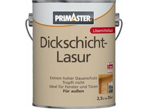 Primaster - Dickschichtlasur SF1101 Holzlasur Holzfarbe Außenfarbe Holz Lasur