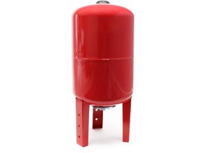 Ausdehnungsgefäß 50 l für Hauswasserwerke und Druckerhöhungsanlagen mit epdm Membran für Trinkwasser - Rot