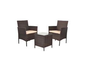 möbel direkt online 3tlg. Garten-Lounge-Sitzgruppe Loungeline
