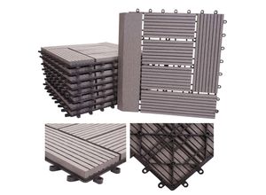 WPC Bodenfliese Sarthe + Abschluss,