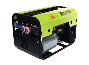 Pramac Stromerzeuger Serie SP, Benzin 400/230 V, SP 8000 - Leistung 4 kVA (230 V) / 6,8 kVA (400 V), E-Start, 3,6 / 5,4 kW