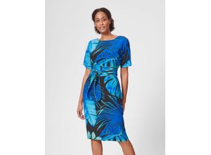 MADELEINE Bedrucktes Etui-Kleid mit kurzen