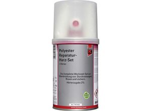 Polyester Reparaturharz Set + Härter 1000 g Spachtel Spachtelmasse - Auto-k