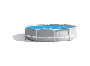 Intex - 26702 Prism Frame Pool Set Swimmingpool Familienpool Kinderpool 305 x 76
