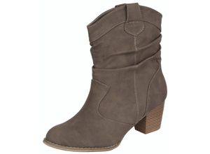 GUGGEN Mountain Damen Westernstiefel Stiefeletten