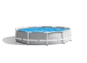 Intex Pool INTEX Prism Frame Pool Ø 305 x 76 Gartenpool Swimming Pool Familienpool 26700