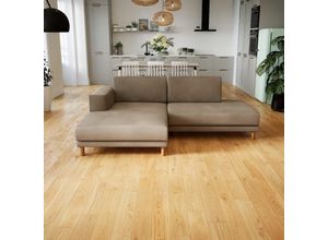 Ecksofa Taupebeige - Flexible Designer-Polsterecke,