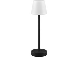 Reality Leuchten - Akku Aussen Tischleuchte schwarz led martinez Lampe usb Touch Dimmer ca. 39 cm