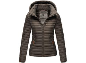 MARIKOO Damen Stylische Steppjacke Übergangsjacke