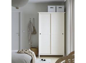 HEMNES Kleiderschrank mit 2 Schiebetüren