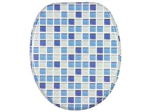 Sanilo WC-Sitz Mosaik Blau
