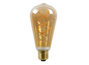 Lucide LED-Lampe E27 ST64 4W 2.200K amber mit Sensor