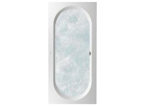 Villeroy & Boch Whirlpool Oberon, weiss, Combipool Comfort, T. Pos. 2, Trio Ablauf UCC199OBE2B2V01