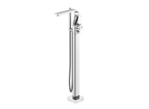 Steinberg Serie 230 Freistehende Wanne/Brause -Armatur, mit Umsteller, Handbrause, chrom, 230.1163 2301163
