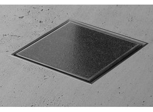 ESS Aqua Jewel Quattro 10x10 cm, Fliese, variable Sperrwasserhöhe von 50 bis 25 mm, AJQ-10x10-T AJQ-10x10-T