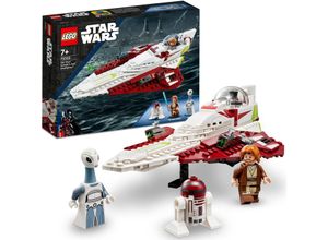 LEGO® Konstruktionsspielsteine Obi-Wan Kenobis Jedi Starfighter™ (75333), LEGO® Star Wars™, (282 St), Made in Europe, bunt