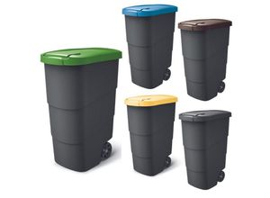 Prosperplast Mülltonnenbox Mülleimer Mülltonne Abfallbehälter Abfallcontainer 90L