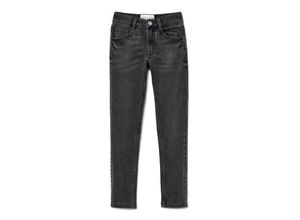 Kinder-High-Waist-Jeans »Lotta« - Grau - Kinder - Gr.: 134