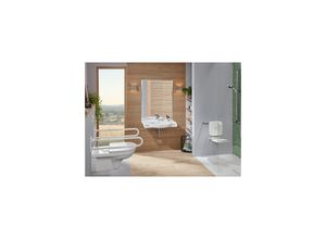 Villeroy & Boch WC-Sitz ViCare 369x459x49mm Oval SoftClosing QuickRelease, Weiß Alpin AntiBac 9M67S1T1