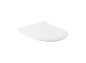 Villeroy & Boch WC-Sitz SlimSeat Architectura 374x439x48mm Oval SoftClosing QuickRelease, Weiß Alpin 9M70S101