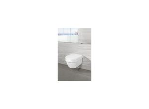Villeroy & Boch WC-Sitz Compact Architectura 360x415x55mm Oval SoftClosing QuickRelease, Weiß Alpin 9M66S201