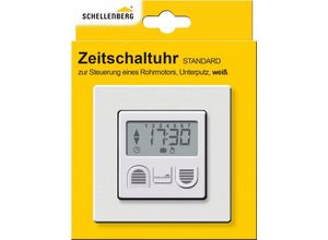 SCHELLENBERG Zeitschaltuhr »Standard«, zur Rollladensteuerung von Rohrmotoren »Standard« und »Plus«, weiß