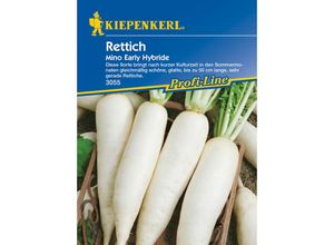 Rettich Mino Early Hybride - Gemüsesamen - Kiepenkerl
