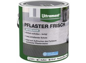 Ultrament - Pflaster Frisch 2,5 l grau Farben & Malerzubehör