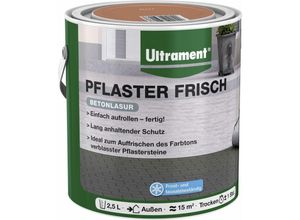 Pflaster Frisch 2,5 l rot Farben & Malerzubehör - Ultrament