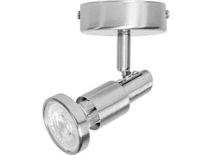 Ledvance - led spot GU10 (eu) l 4058075540507 LED-Deckenstrahler GU10 2.6 w Silber