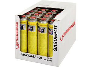 Maxigas 400 Gaskartusche 600 ml 1 St. - Rothenberger