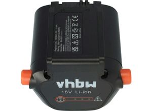 Vhbw - Akku kompatibel mit Gardena Akku-Rasenmäher PowerMax Li-18/32 & Allround Bläser AccuJet Li-18 Ersatz für BLi-18 (9840-20, 9839-20) - (Li-Ion,